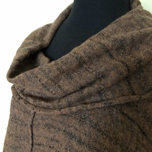 Free People Cozy Sweater Cowl Neck Shawl